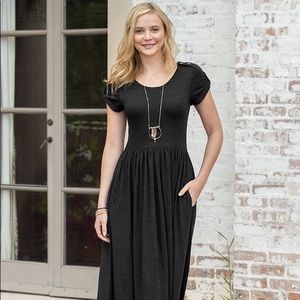 Long black Matilda Jane dress